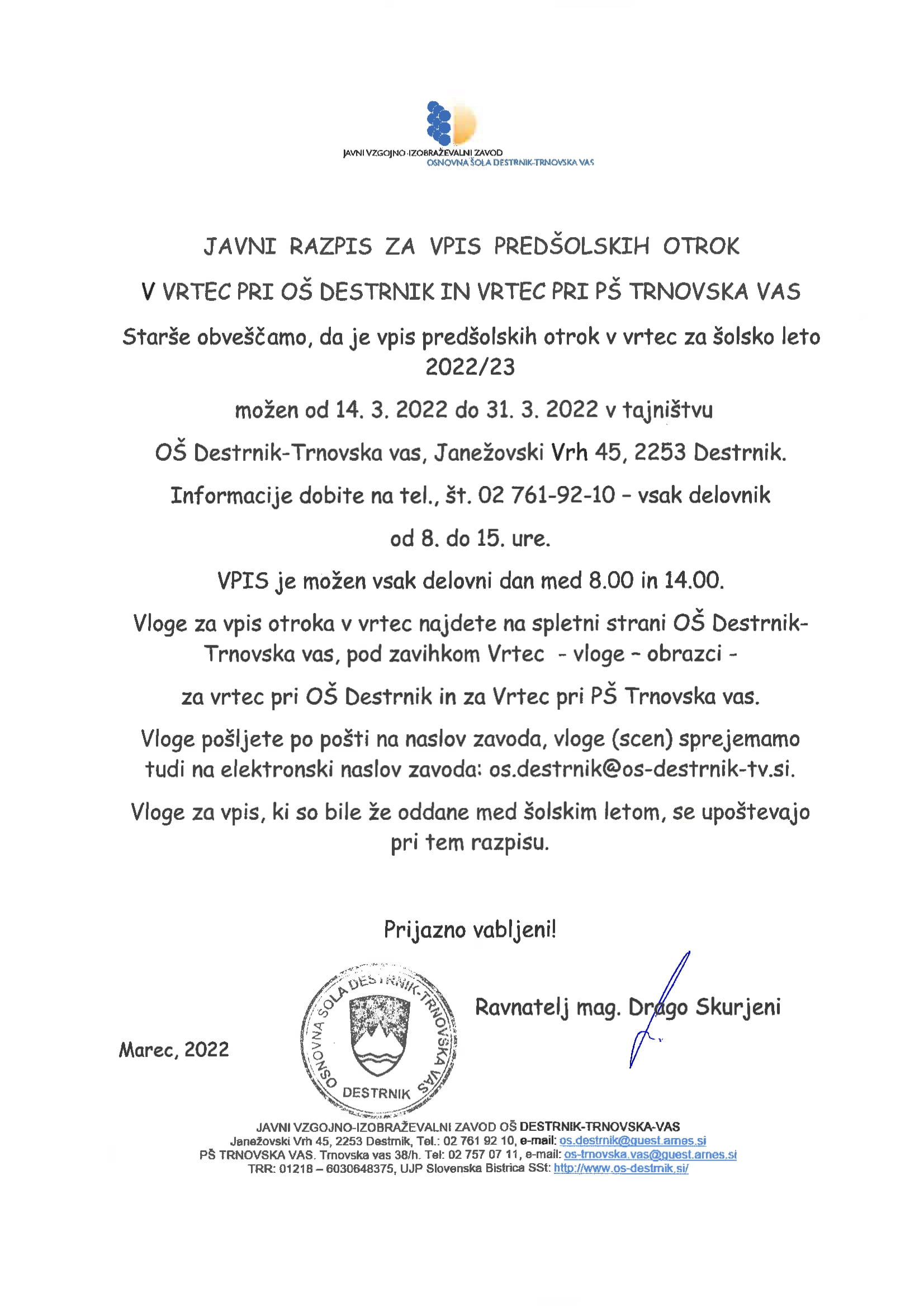 Scen - Vpis predšolskih otrok v vrtec pri OŠ Destrnik in PŠ Trnovska vas marec 22-1.jpg